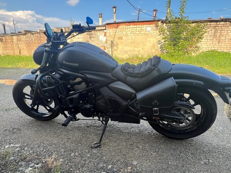 2021 Kawasaki EN650 Vulcan S, чёрный, 860000 рублей, вид 1
