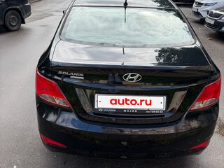 2016 Hyundai Solaris I Рестайлинг, чёрный, 900000 рублей, вид 3