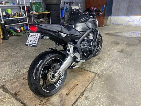 2014 Honda CB 650F, чёрный, 720000 рублей, вид 3
