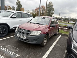 2013 Lada (ВАЗ) Granta I, красный, 229000 рублей, вид 1