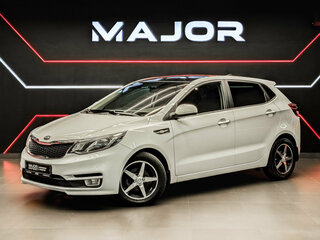 2017 Kia Rio III Рестайлинг, белый, 1250000 рублей, вид 1