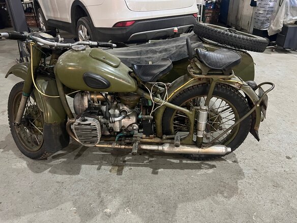 1953 Урал M-72, зелёный, 350000 рублей - вид 8
