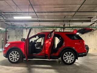 2019 Ford Explorer V Рестайлинг 2, красный, 4300000 рублей, вид 5