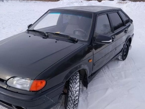 2010 Lada (ВАЗ) 2114, чёрный, 150000 рублей