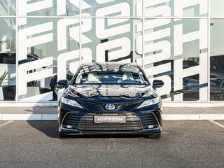 2021 Toyota Camry VIII (XV70) Рестайлинг, чёрный, 3150000 рублей, вид 3