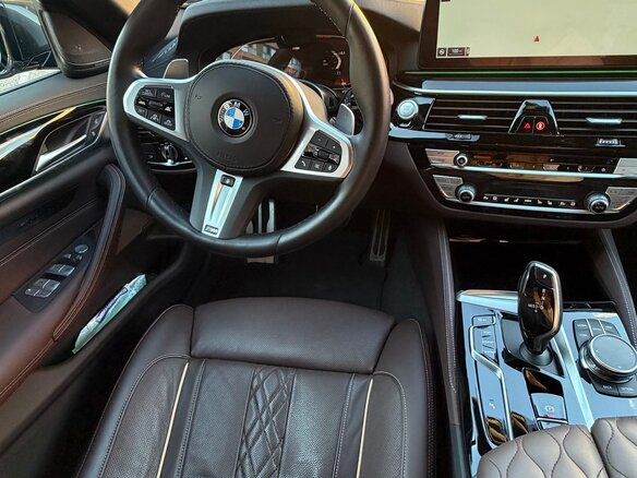 2022 BMW 5 серии 530i VII (G30/G31/G38) Рестайлинг, серый - вид 6
