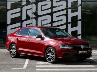 2017 Volkswagen Jetta VI Рестайлинг, красный, 1469000 рублей, вид 1