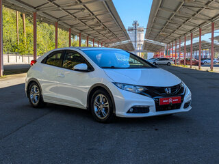 2013 Honda Civic IX, белый, 1224900 рублей, вид 2