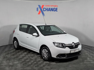 2016 Renault Sandero II, белый, 599000 рублей, вид 3