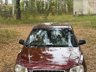 2007 Hyundai Accent ТагАЗ II, красный, 235000 рублей, вид 2