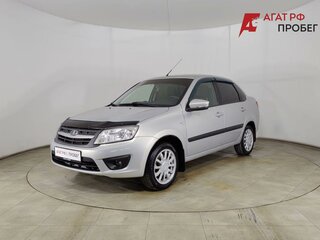 2017 Lada (ВАЗ) Granta I, серебристый, 655000 рублей, вид 1