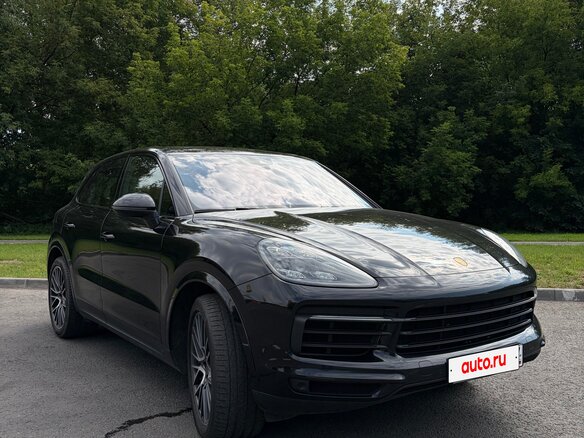 2020 Porsche Cayenne S III, чёрный, 5950000 рублей