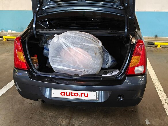 2007 Renault Logan I, серый, 379000 рублей - вид 16