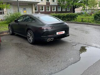 2022 Mercedes-Benz AMG GT 4-Door Coupe 43 I, чёрный, 8250000 рублей, вид 4