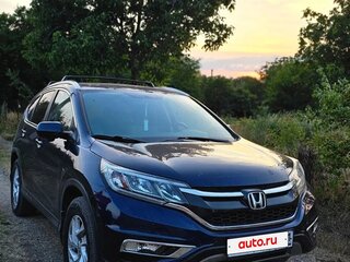 2016 Honda CR-V IV Рестайлинг, синий, 1900000 рублей, вид 1
