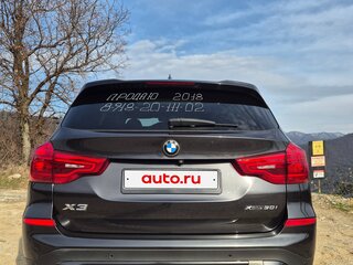 2018 BMW X3 30i xDrive III (G01), чёрный, 3300000 рублей, вид 3