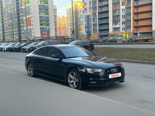 2012 Audi A5 Sportback I (8T) Рестайлинг, чёрный, 1499999 рублей, вид 4