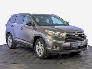 2014 Toyota Highlander III (XU50), серый, 2930000 рублей, вид 3