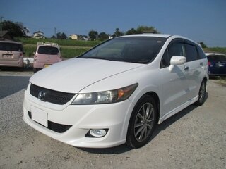 2012 Honda Stream II Рестайлинг, белый, 852000 рублей, вид 1