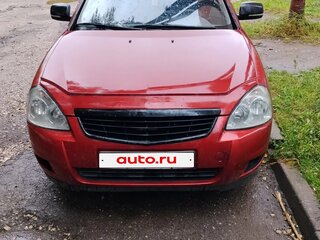 2009 Lada (ВАЗ) Priora I, красный, 350000 рублей, вид 1