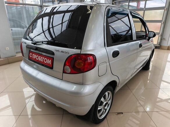 2010 Daewoo Matiz I Рестайлинг, серебристый - вид 4
