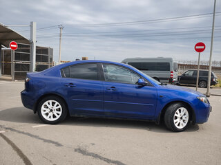 2006 Mazda 3 I (BK) Рестайлинг, синий, 550000 рублей, вид 3