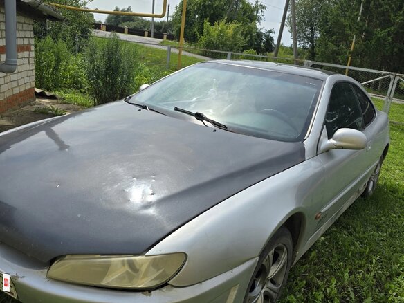 1998 Peugeot 406 I, серебристый