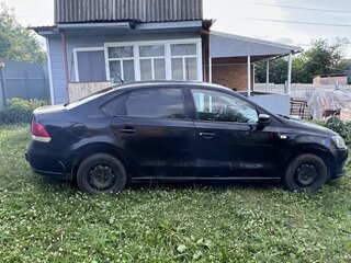 2012 Volkswagen Polo V, чёрный, 350000 рублей, вид 3