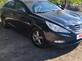 2012 Hyundai Sonata VI (YF), синий, 800000 рублей, вид 1