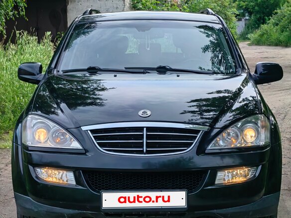 2008 SsangYong Kyron 5-speed I Рестайлинг, чёрный