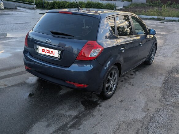 2010 Kia Ceed I Рестайлинг, синий, 650000 рублей - вид 2