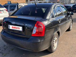 2006 Hyundai Verna II, чёрный, 280000 рублей, вид 2