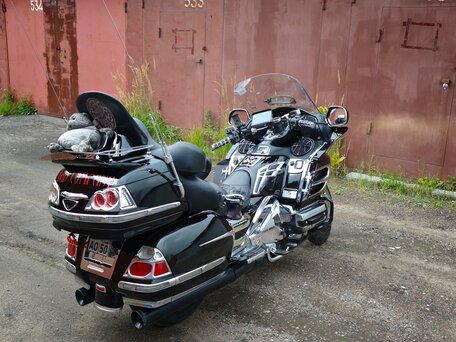 2006 Honda GL 1800 Gold Wing, чёрный, 1500000 рублей, вид 3