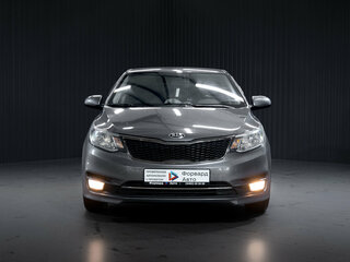 2017 Kia Rio III Рестайлинг, серый, 1370000 рублей, вид 2