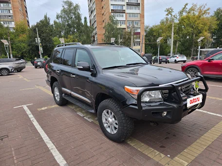 2013 Toyota Land Cruiser 200 Series Рестайлинг 1, чёрный, 5010000 рублей, вид 3