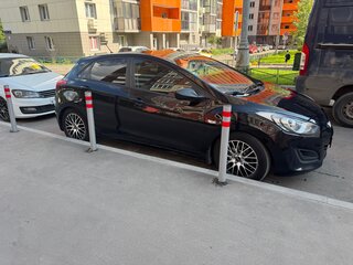 2013 Hyundai i30 II, чёрный, 850000 рублей, вид 3