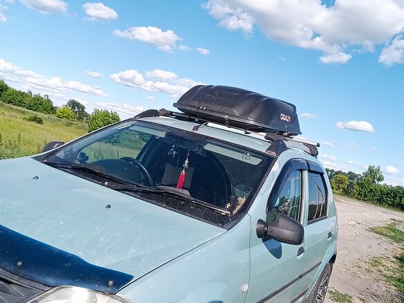 2006 Renault Logan I, зелёный, 700000 рублей