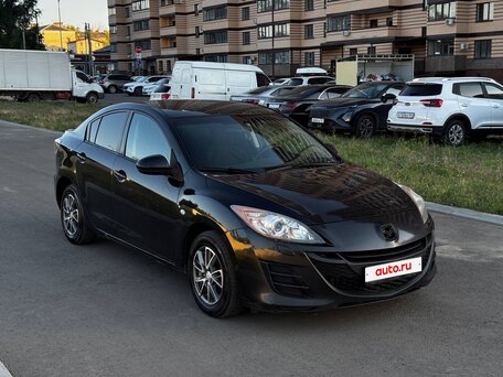 2009 Mazda 3 II (BL), чёрный, 540000 рублей, вид 1