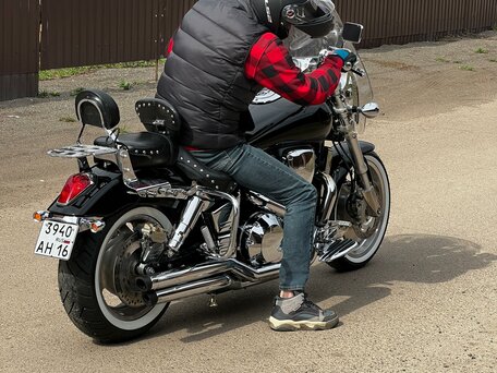 2004 Honda VTX 1800, чёрный, 700000 рублей, вид 4