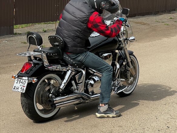 2004 Honda VTX 1800, чёрный, 700000 рублей - вид 3