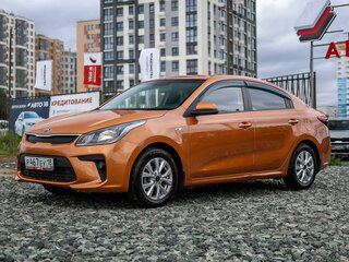 2017 Kia Rio IV, оранжевый, 999000 рублей, вид 2