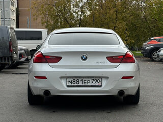 2012 BMW 6 серии Gran Coupe 640i III (F06/F13/F12), белый, 2350000 рублей, вид 4
