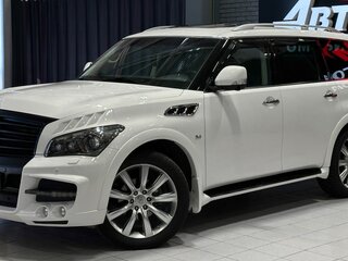 2013 Infiniti QX80 I, белый, 2997000 рублей, вид 2