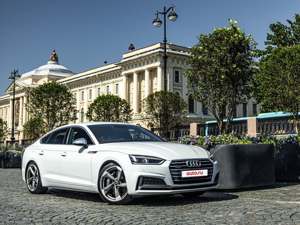 2018 Audi A5 II (F5), белый - вид 2