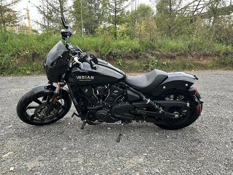 2024 Indian Scout, чёрный, 1590000 рублей, вид 2