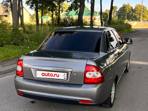 2007 Lada (ВАЗ) Priora I, серый, 420000 рублей - вид 7