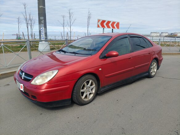 2004 Citroen C5 I, красный - вид 2