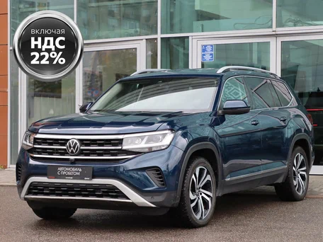 2021 Volkswagen Teramont I Рестайлинг, синий, 3590000 рублей, вид 1