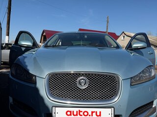 2013 Jaguar XF I Рестайлинг, голубой, 1280000 рублей, вид 2