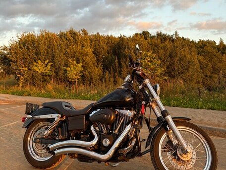 2007 Harley-Davidson Street Bob, чёрный, 750000 рублей, вид 5